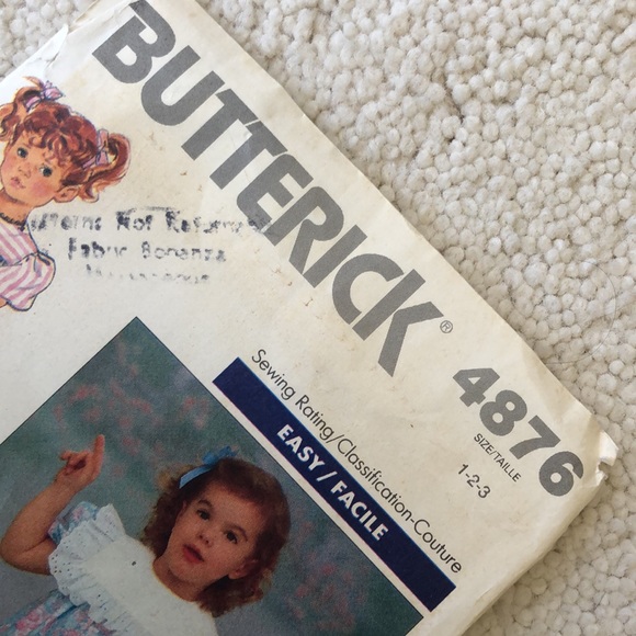 1990 new  vintage Butterick toddler Party Pants sewing pattern - Picture 6 of 16